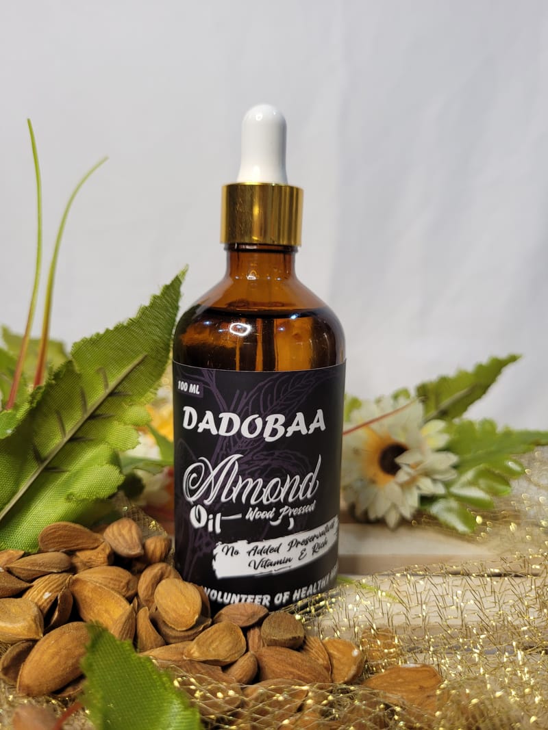 Almond Wood Pressed Oil - Dadobaa
