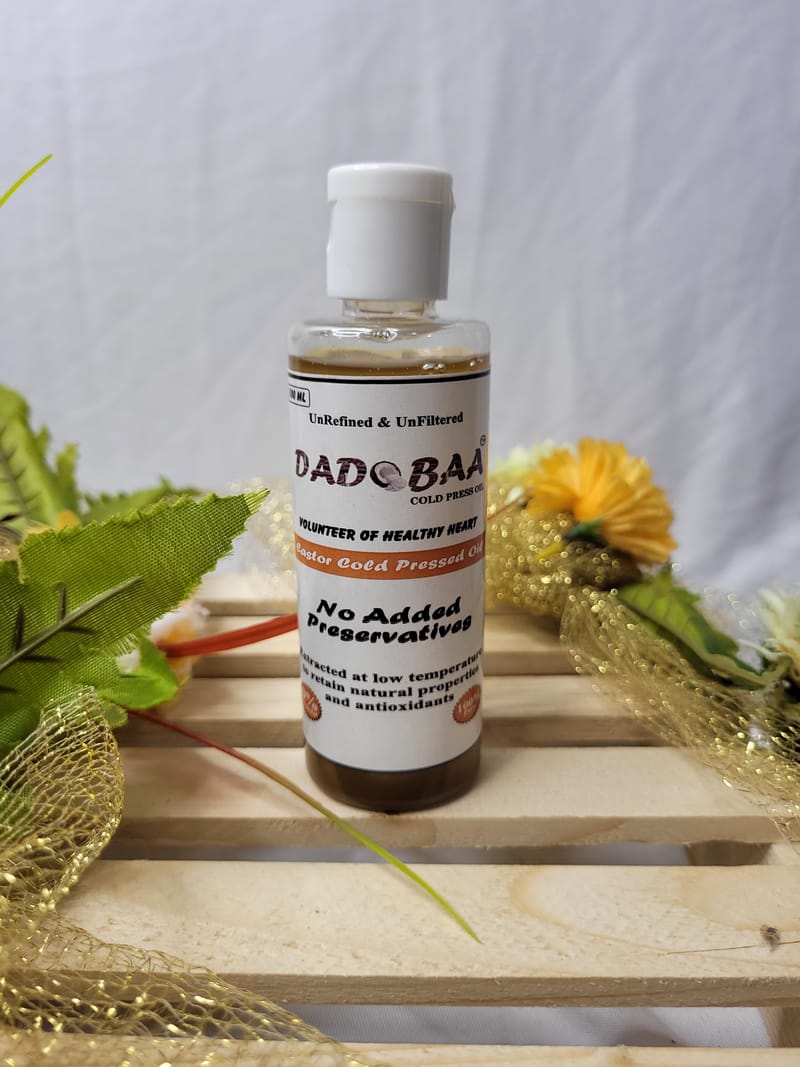 Castor Cold Pressed Oil - Dadobaa