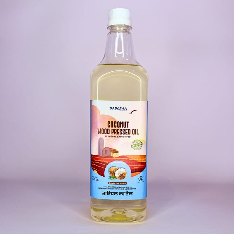 Coconut Wood Pressed Oil - Dadobaa