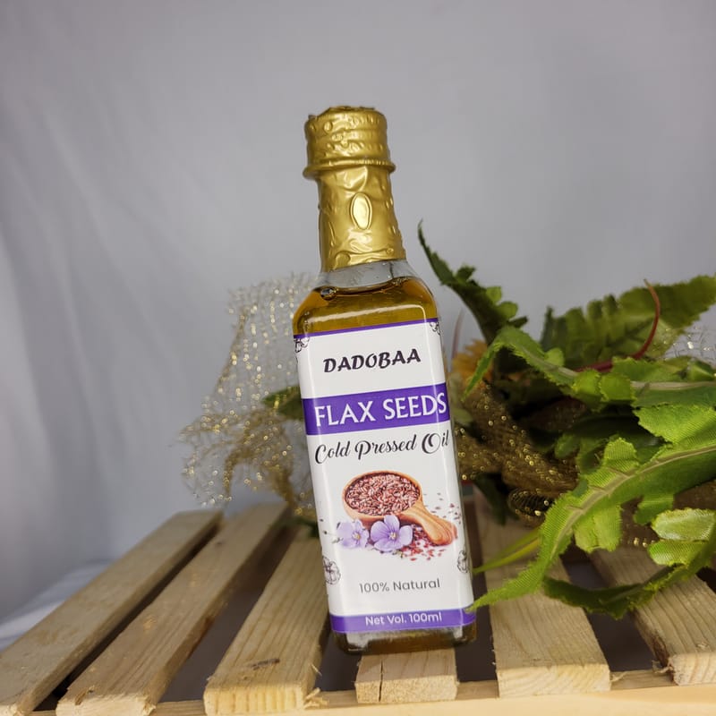 Cold Pressed Flax Seed Oil - Dadobaa