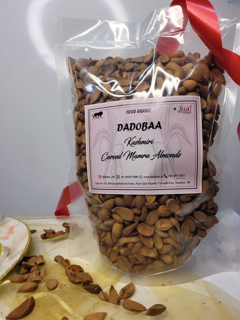 Kashmiri Mamra Almonds (Organic) - Dadobaa
