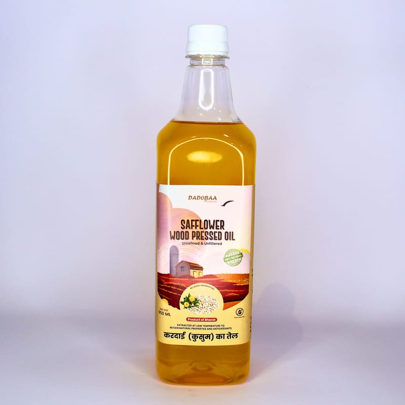 Safflower Wood Pressed Oil - Dadobaa